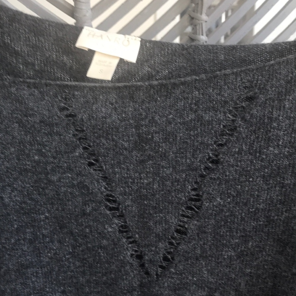 Hanro knits poncho
